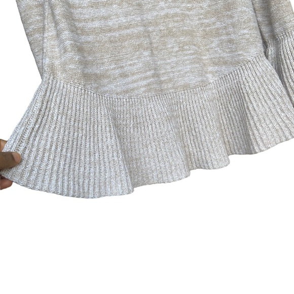 Style&co Bell Sleeve Marbled Knit Top - Picture 6 of 9